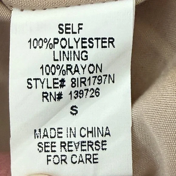 Wild Honey Burnout Velvet Floral Romper Rose Gold Long Sleeve Ruffle‎ Small - Picture 6 of 6